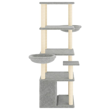 Albero Per Gatti Con Tiragraffi In Sisal 147 Cm