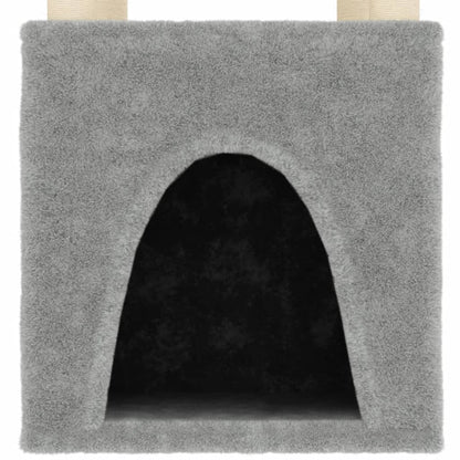Albero Per Gatti Con Tiragraffi In Sisal 147 Cm