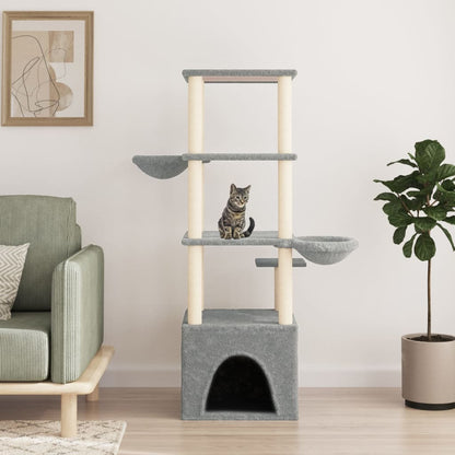 Albero Per Gatti Con Tiragraffi In Sisal 147 Cm