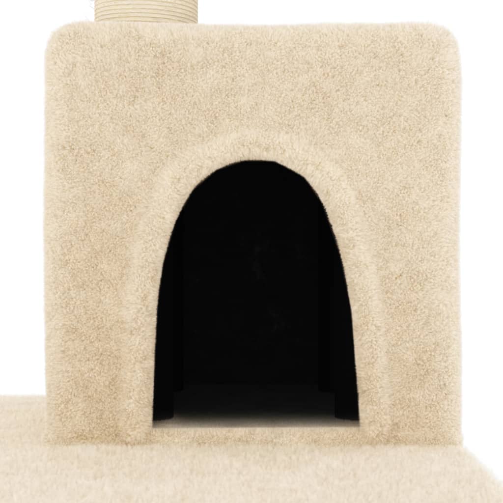 Albero Per Gatti Con Tiragraffi In Sisal 123 Cm