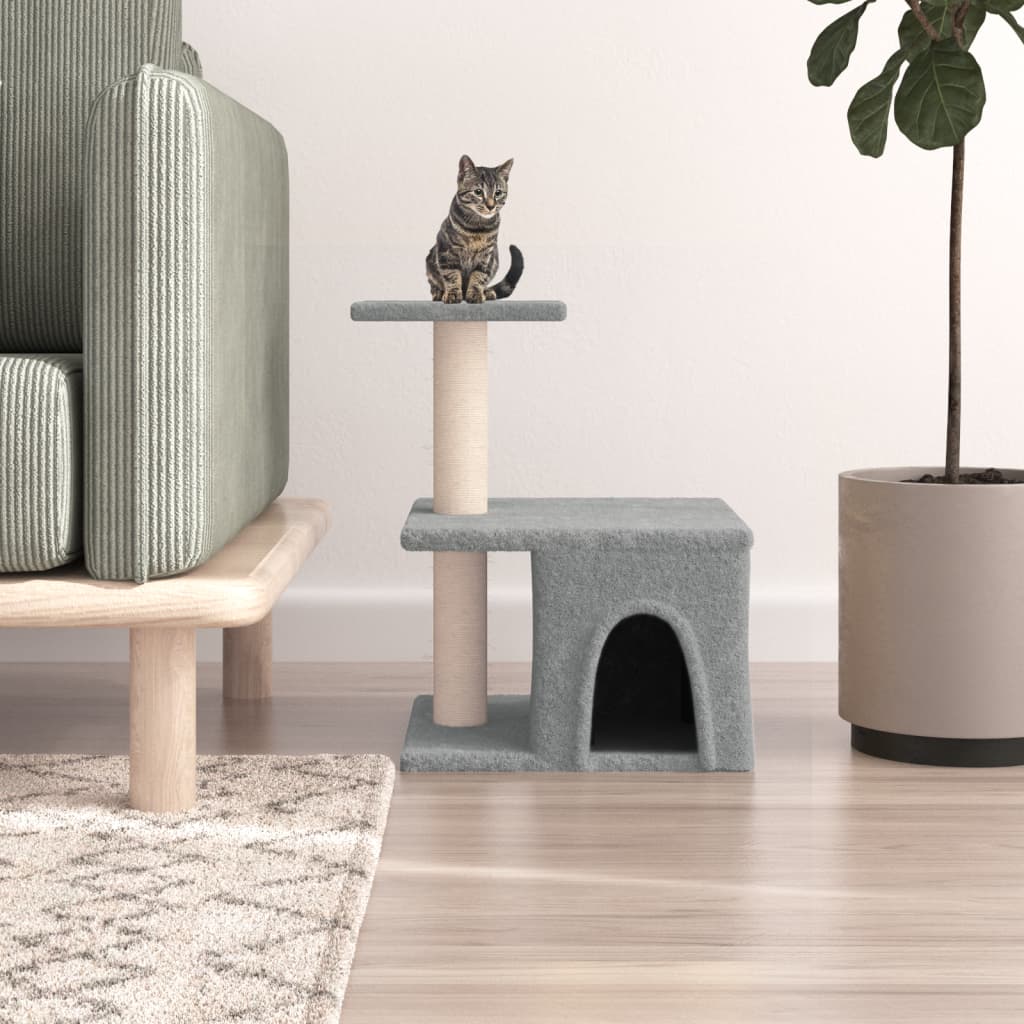 Albero Per Gatti Con Tiragraffi In Sisal 48 Cm