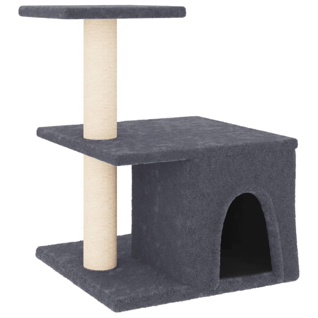 Albero Per Gatti Con Tiragraffi In Sisal 48 Cm