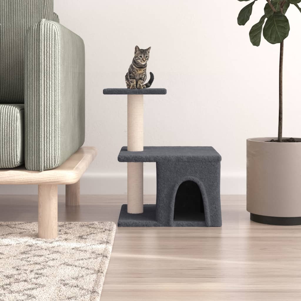 Albero Per Gatti Con Tiragraffi In Sisal 48 Cm