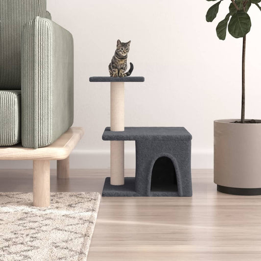 Albero Per Gatti Con Tiragraffi In Sisal 48 Cm