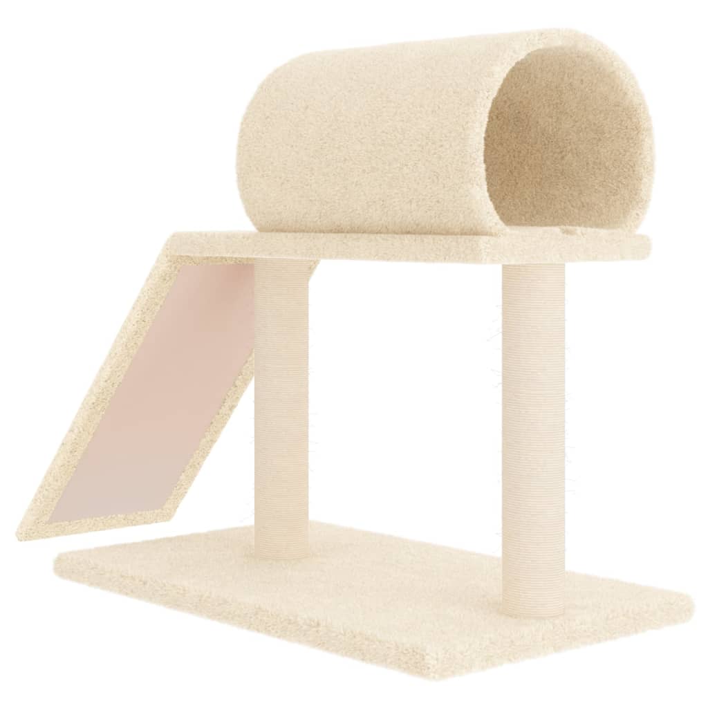 Pali Tiragraffi Per Gatti Con Tunnel E Scaletta 55,5 Cm