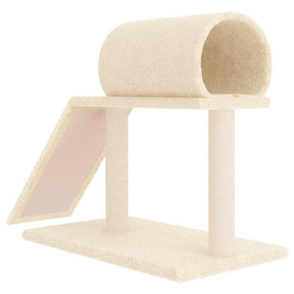 Pali Tiragraffi Per Gatti Con Tunnel E Scaletta 55,5 Cm