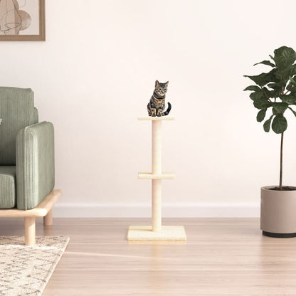 Albero Per Gatti Con Tiragraffi In Sisal 73 Cm