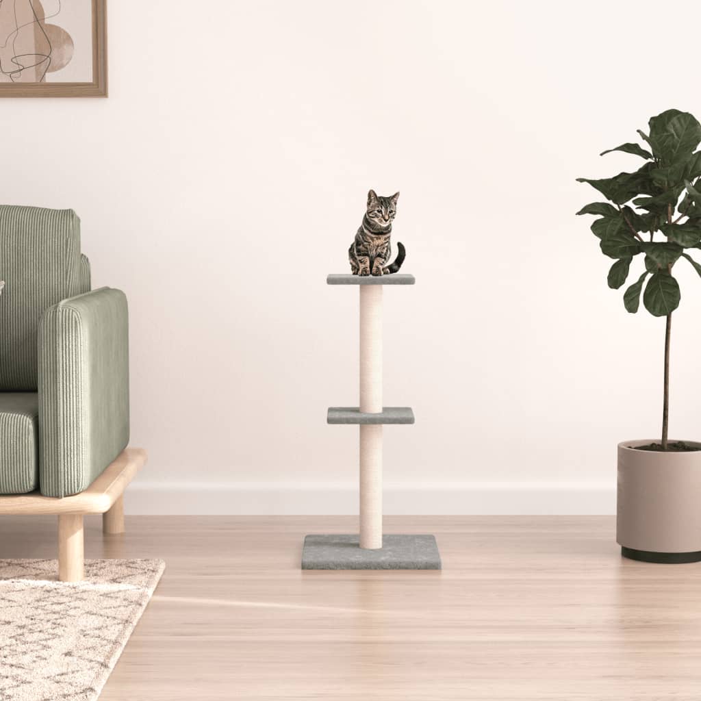 Albero Per Gatti Con Tiragraffi In Sisal 73 Cm