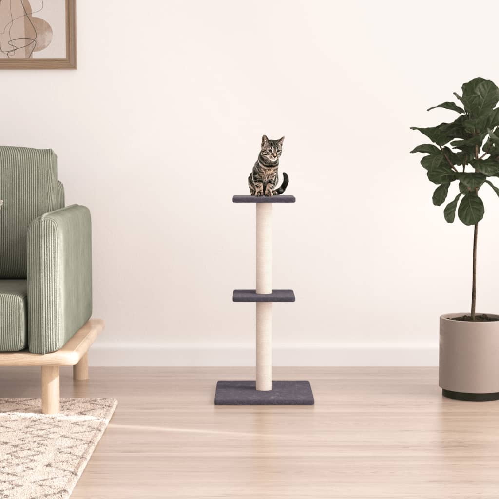 Albero Per Gatti Con Tiragraffi In Sisal 73 Cm