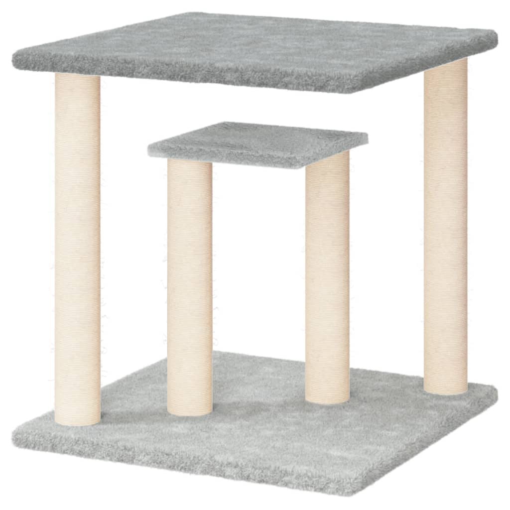 Pali Tiragraffi Per Gatti Con Piattaforme 50 Cm