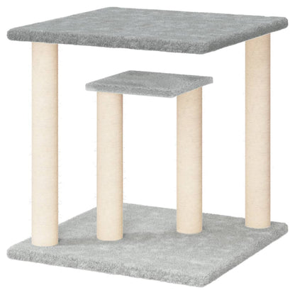 Pali Tiragraffi Per Gatti Con Piattaforme 50 Cm