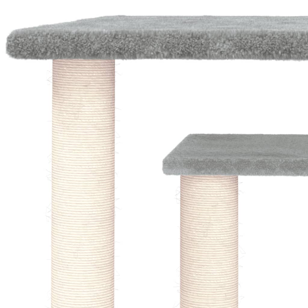 Pali Tiragraffi Per Gatti Con Piattaforme 50 Cm