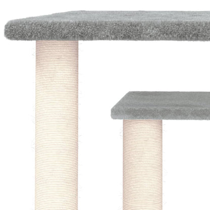 Pali Tiragraffi Per Gatti Con Piattaforme 50 Cm