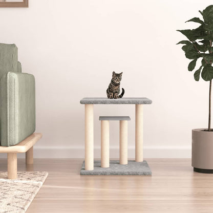 Pali Tiragraffi Per Gatti Con Piattaforme 50 Cm