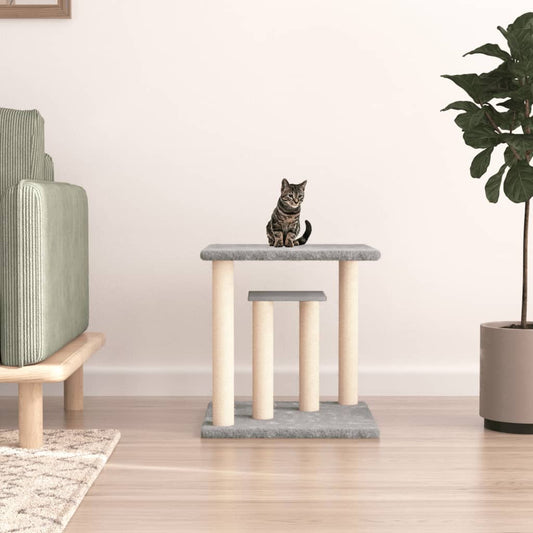 Pali Tiragraffi Per Gatti Con Piattaforme 50 Cm