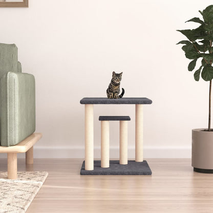 Pali Tiragraffi Per Gatti Con Piattaforme 50 Cm
