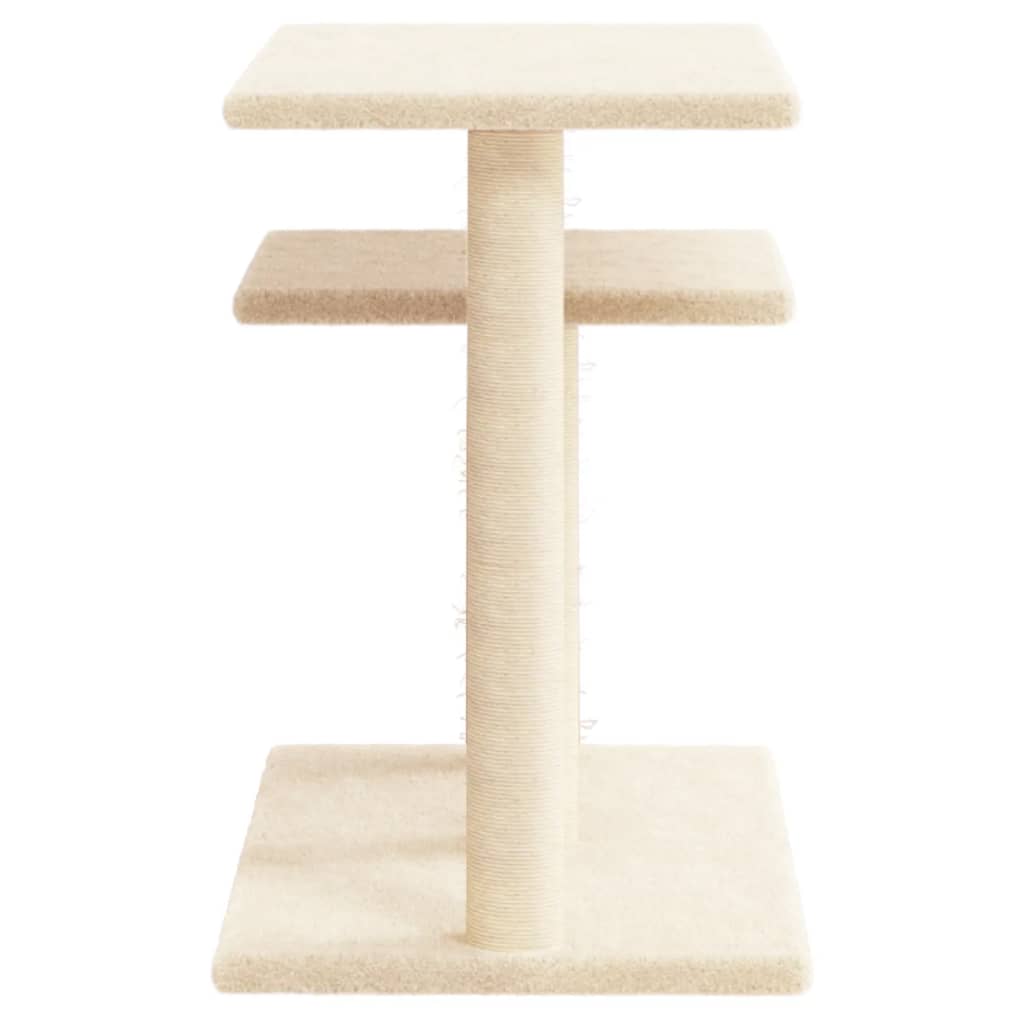 Pali Tiragraffi Per Gatti Con Piattaforme 62,5 Cm