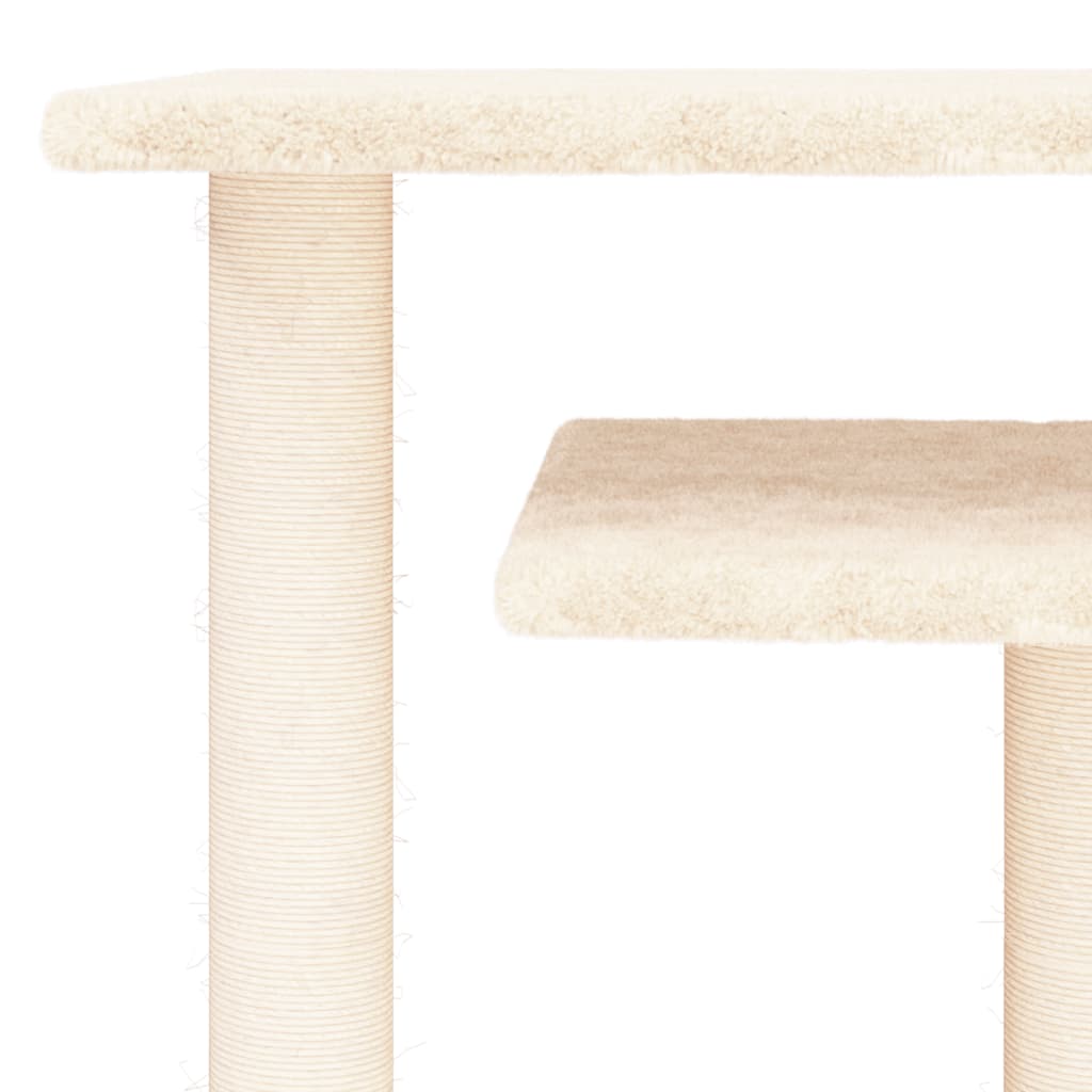 Pali Tiragraffi Per Gatti Con Piattaforme 62,5 Cm