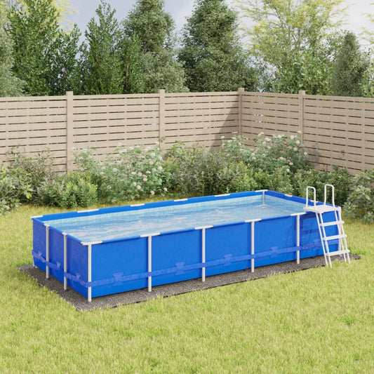 Telo Sotto Piscina Grigio Chiaro 550X280 Geotessile Poliestere