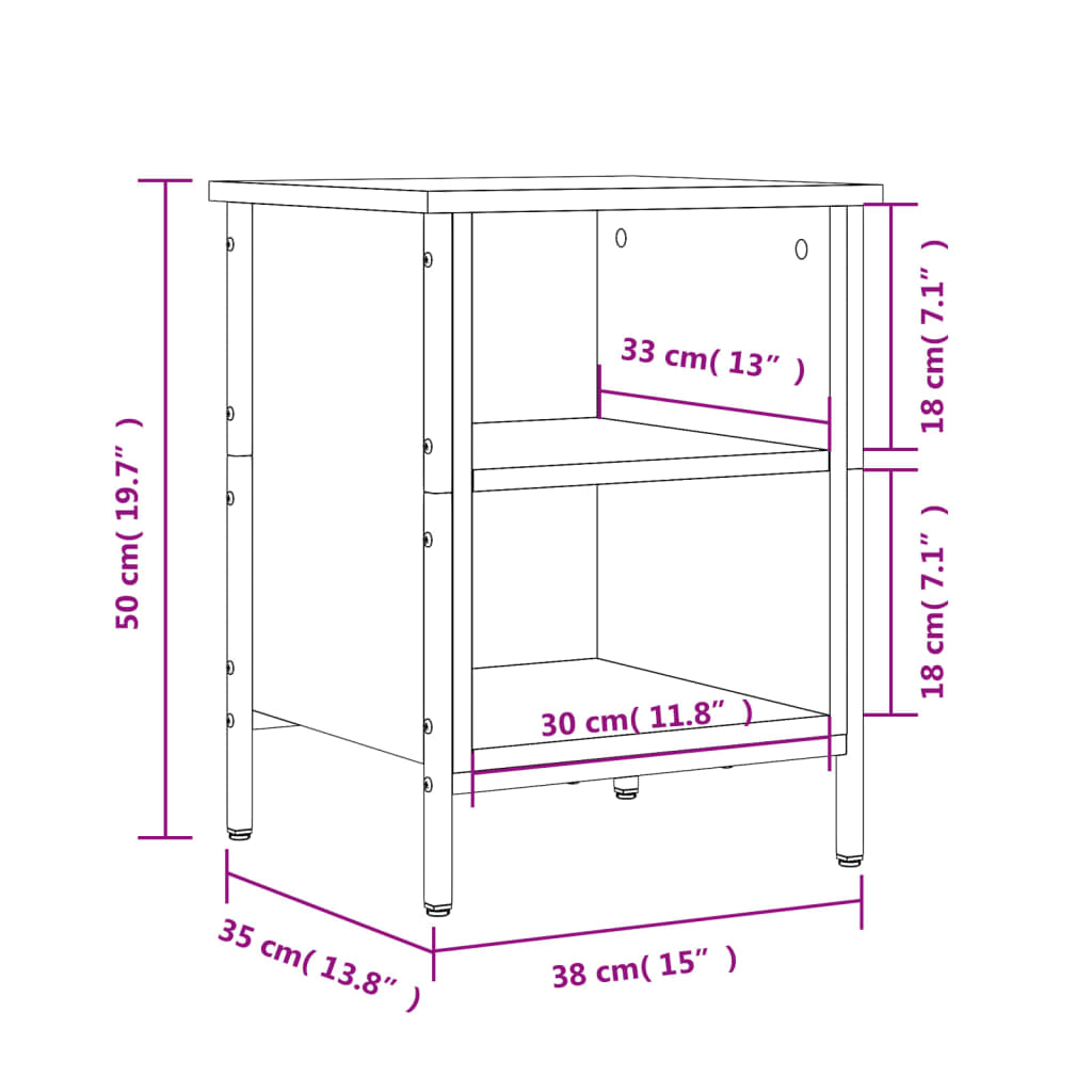 Scarpiera 38X35X In Legno Multistrato Rovere Marrone