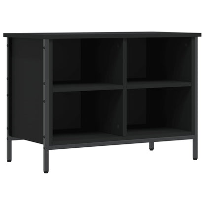 Scarpiera Nera 69X35X In Legno Multistrato Nero