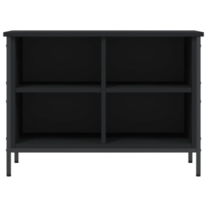 Scarpiera Nera 69X35X In Legno Multistrato Nero