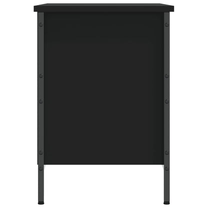 Scarpiera Nera 69X35X In Legno Multistrato Nero