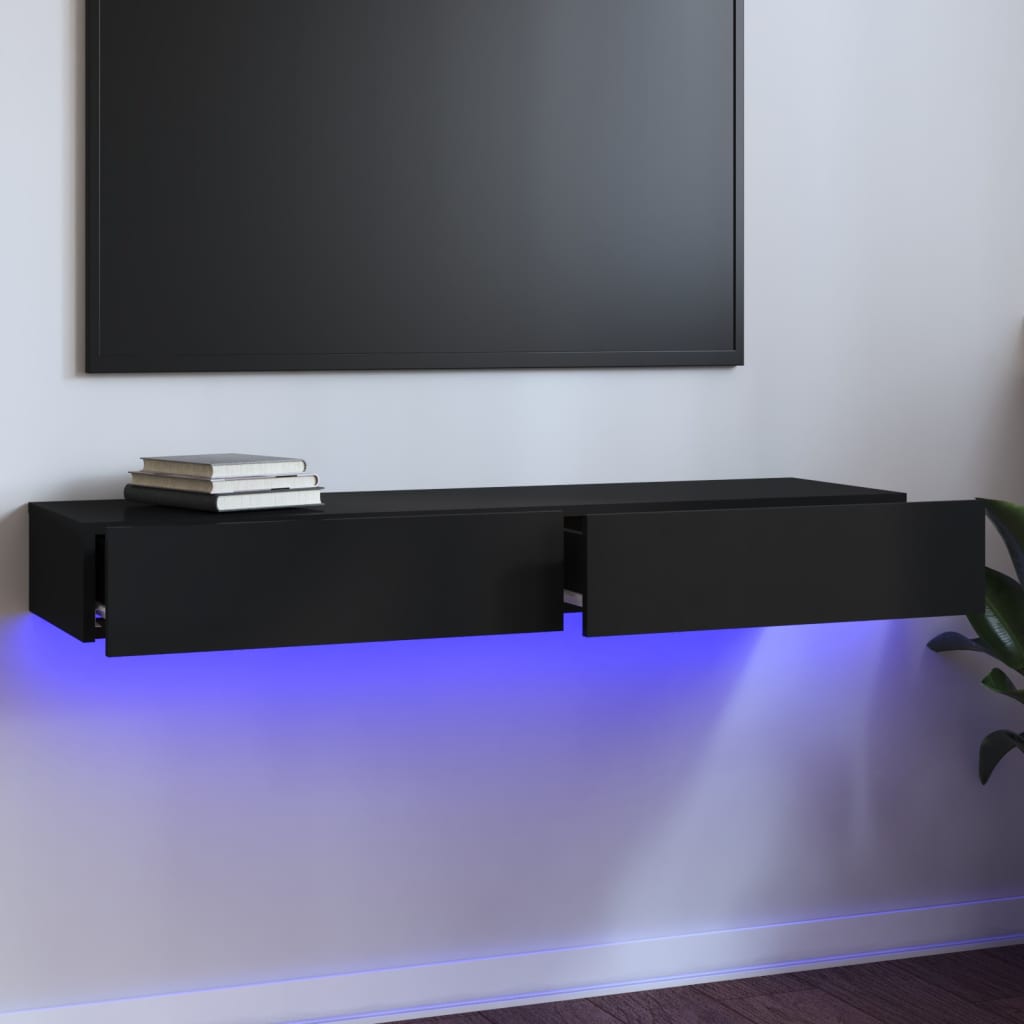 Mobile Porta Tv Con Luci Led 60X35X15,5 Cm