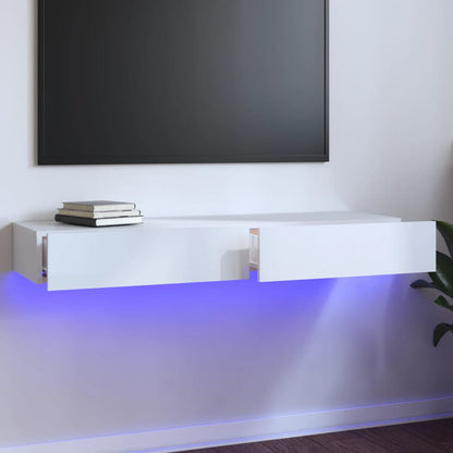 Mobile Porta Tv Con Luci Led 60X35X15,5 Cm