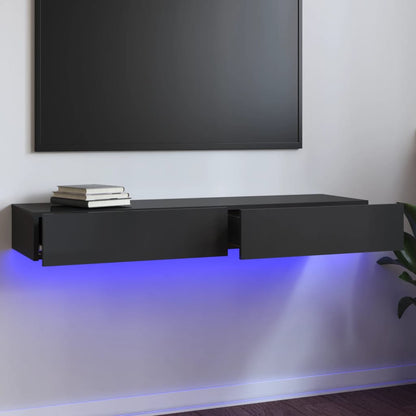 Mobile Porta Tv Con Luci Led 60X35X15,5 Cm