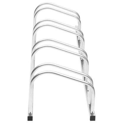 Portabici Per 4 Biciclette Acciaio Zincato