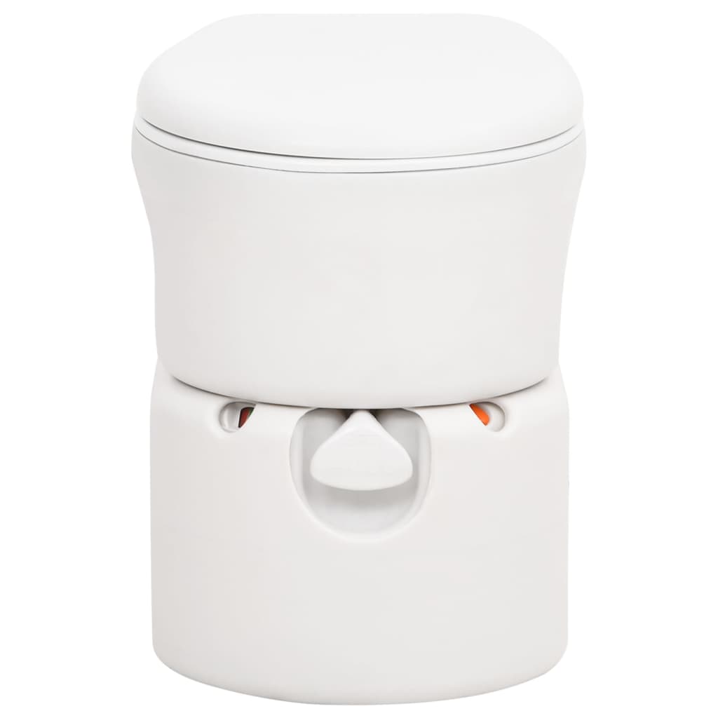 Toilette Integrata Da Campeggio Bianca 24+17 L Hdpe E