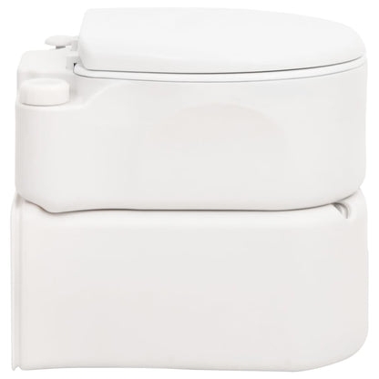 Toilette Integrata Da Campeggio Bianca 24+17 L Hdpe E