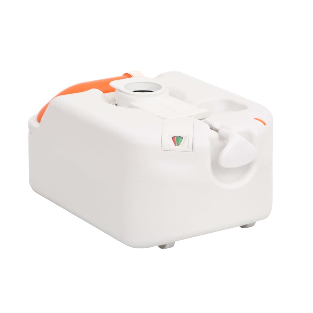 Toilette Integrata Da Campeggio Bianca 24+17 L Hdpe E