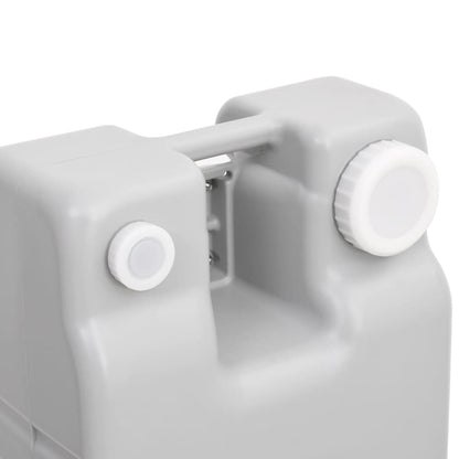 Serbatoio Di Acqua Con Ruote Per Campeggio 75 L Grigio Antracite