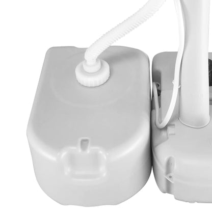 Serbatoio Acqua Portatile Con Adattatore 24 L Grigio