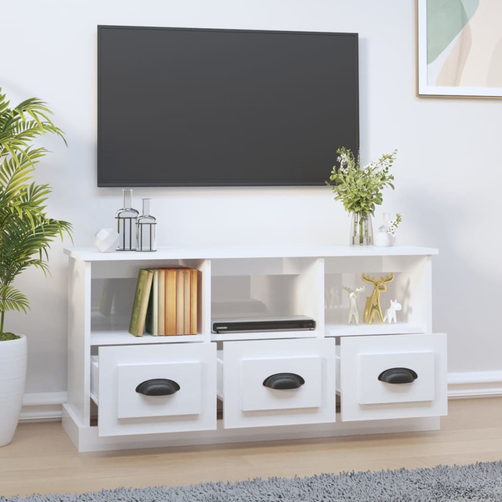 Mobile Porta Tv 100X35X50 Cm In Legno Multistrato