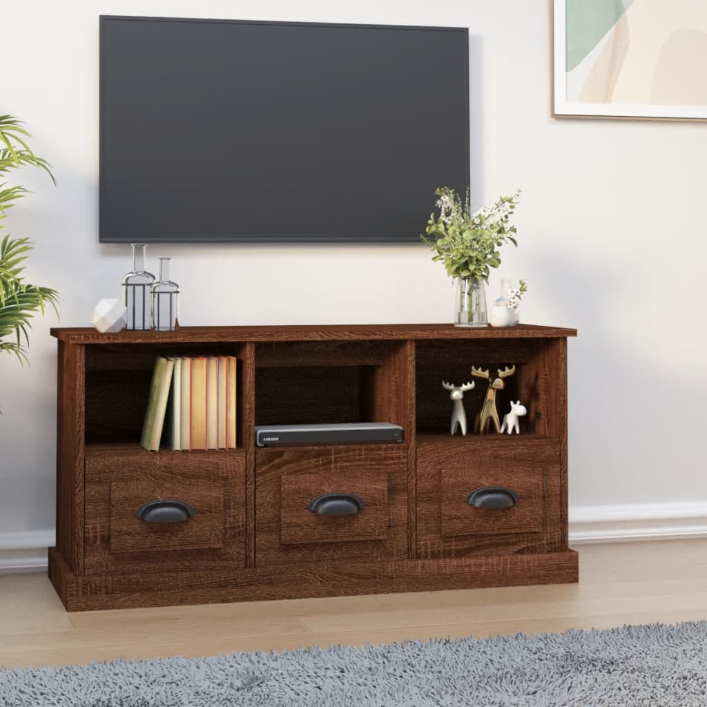 Mobile Porta Tv 100X35X50 Cm In Legno Multistrato