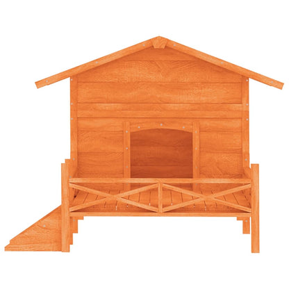 Cuccia Per Cani 159X120X88,5 Cm Legno Massello Di Pino