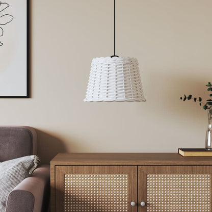 Paralume Da Soffitto Ø15X12 Cm In Vimini