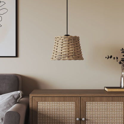 Paralume Da Soffitto Ø15X12 Cm In Vimini
