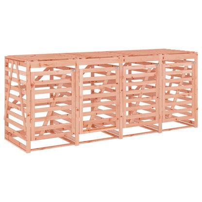 Copribidone Quadruplo In Legno Massello Di Douglas