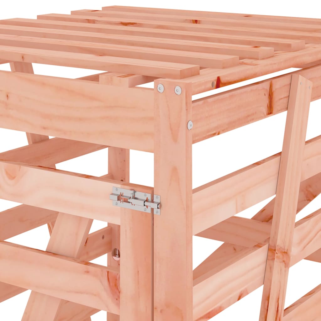 Copribidone 84X90X128,5 Cm In Legno Massello Di Douglas