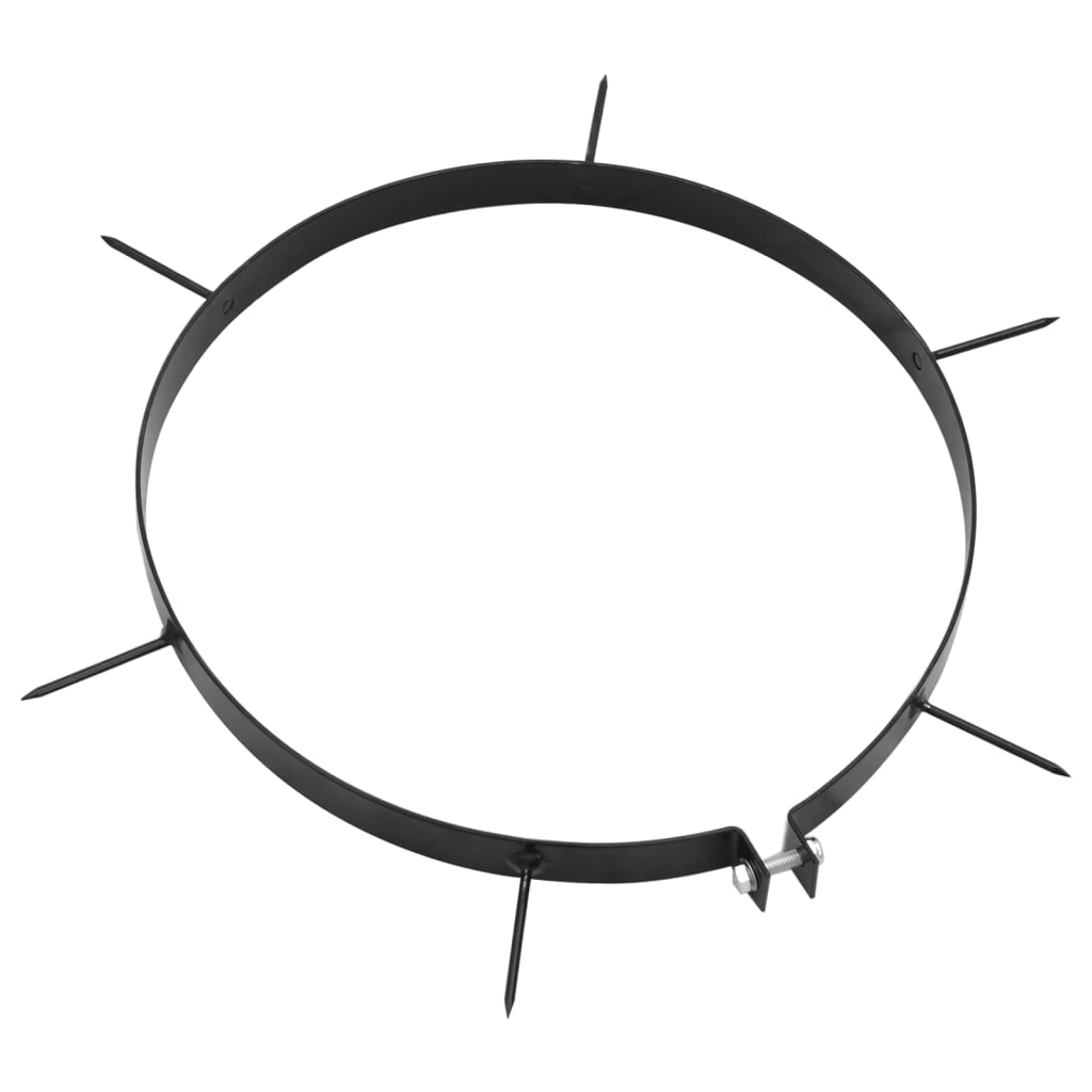 Morsetti Per Arieggiatore Prato 5Pz Con Punte Ø 30 Cm Ferro Naturale