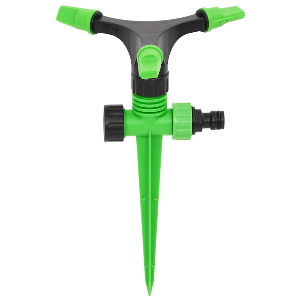 Irrigatori Rotanti 4 Pz Verdi E Neri 16X13,5X25,5 Cm Abs E Pp