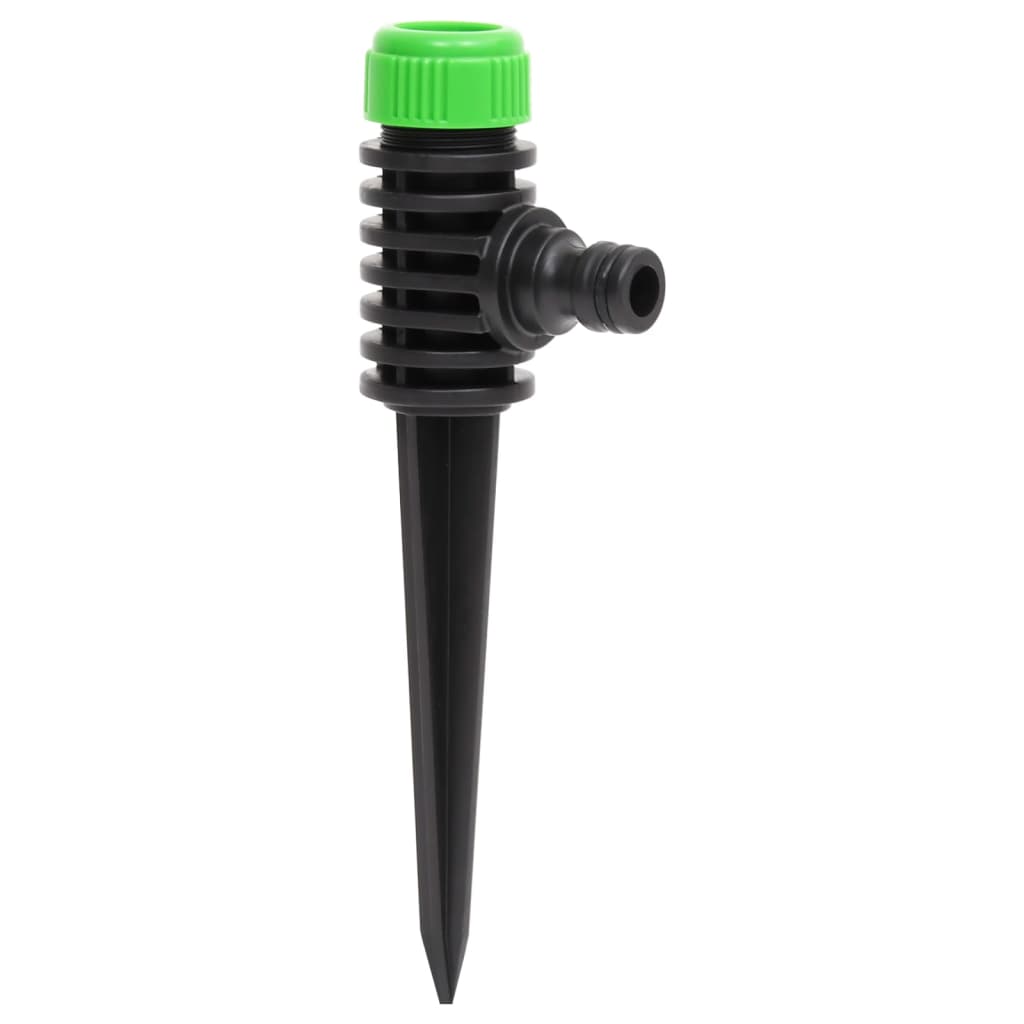 Irrigatori Rotanti 6 Pz Verdi E Neri 3X6X19,5 Cm Abs E Pp