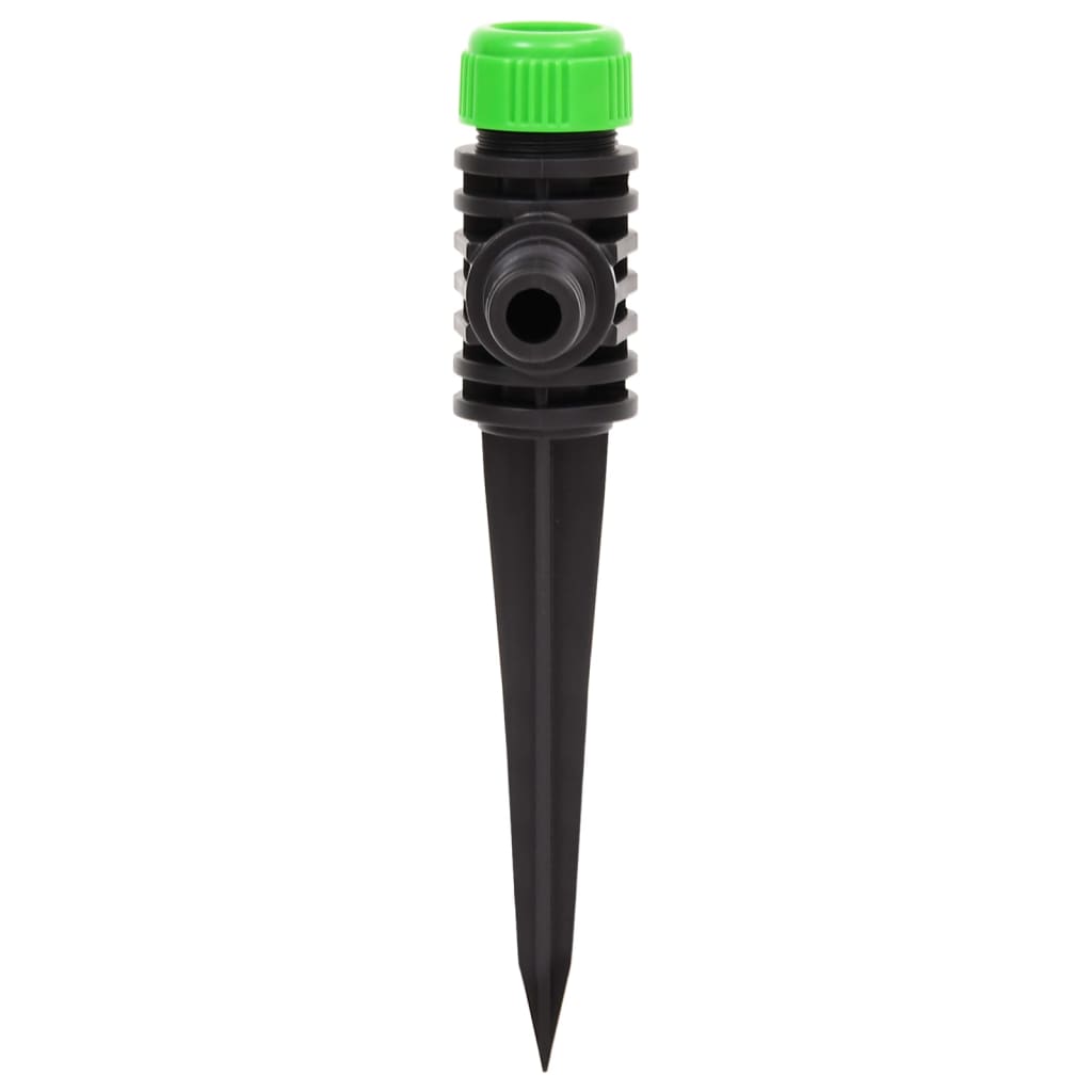 Irrigatori Rotanti 6 Pz Verdi E Neri 3X6X19,5 Cm Abs E Pp