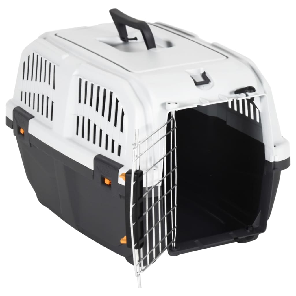Trasportino Animali Porta Metallo 48X31,5X31Cm Polipropilene