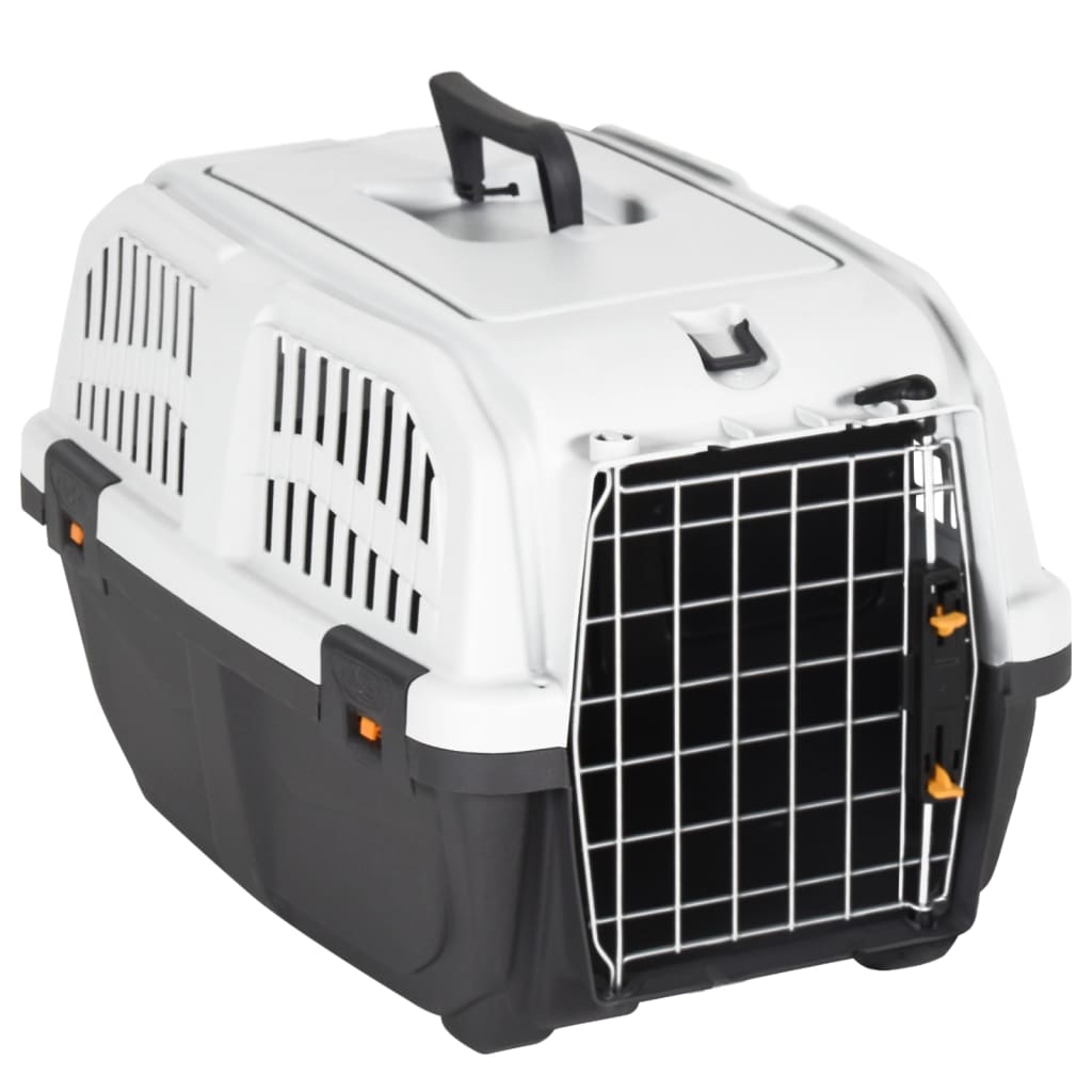 Trasportino Animali Porta Metallo 48X31,5X31Cm Polipropilene