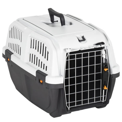 Trasportino Animali Porta Metallo 48X31,5X31Cm Polipropilene